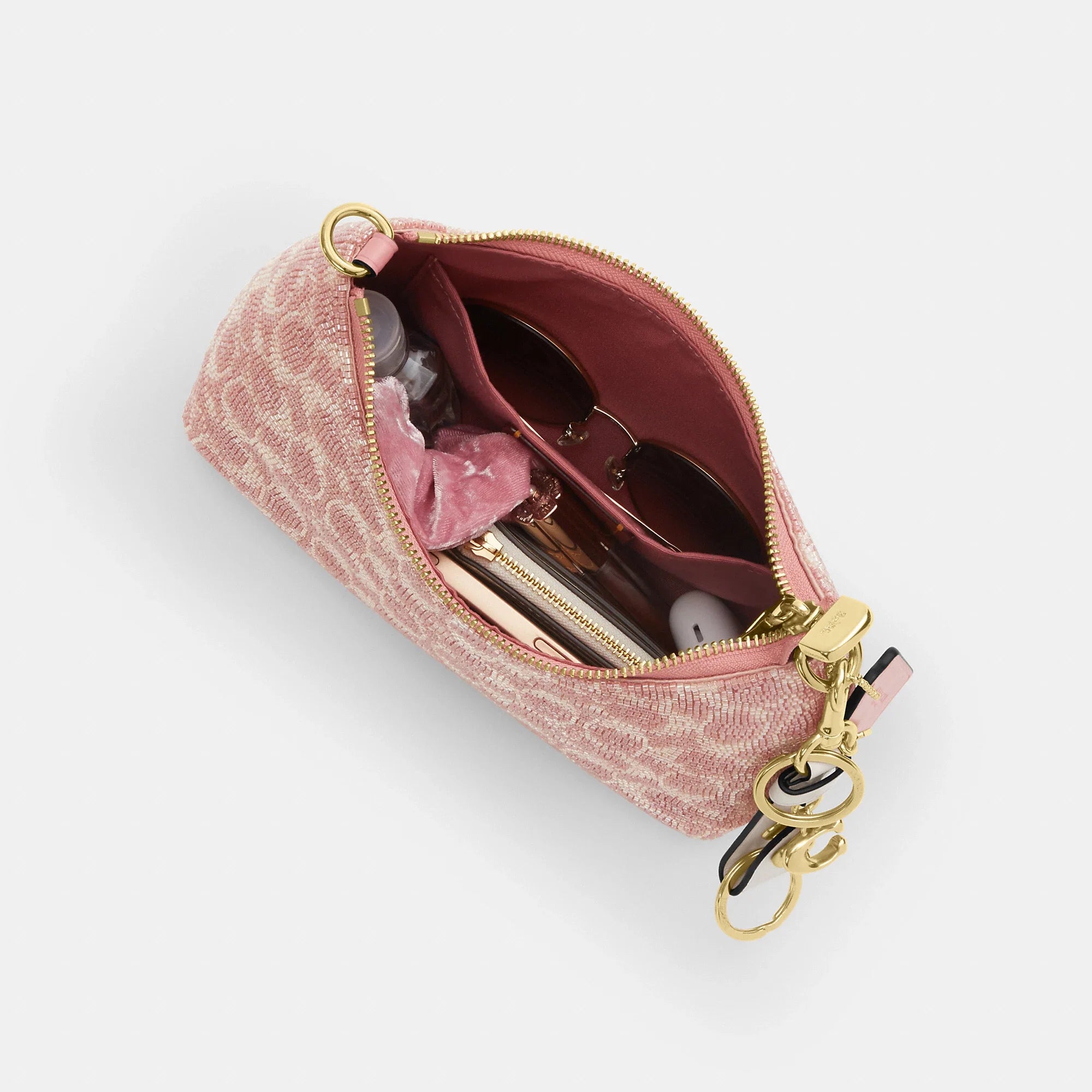 Coach Outlet Teri Shoulder Bag In Signature Satin