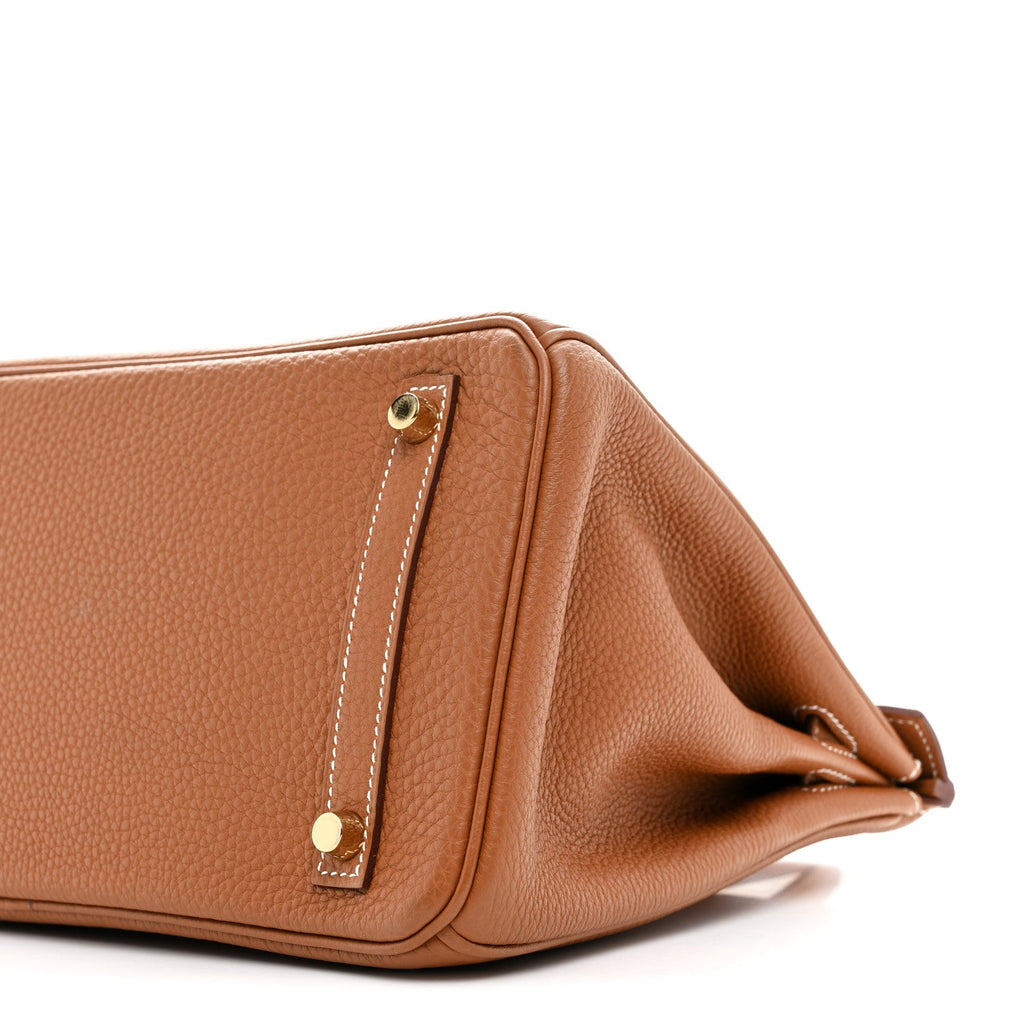 Togo Birkin 30 Gold
