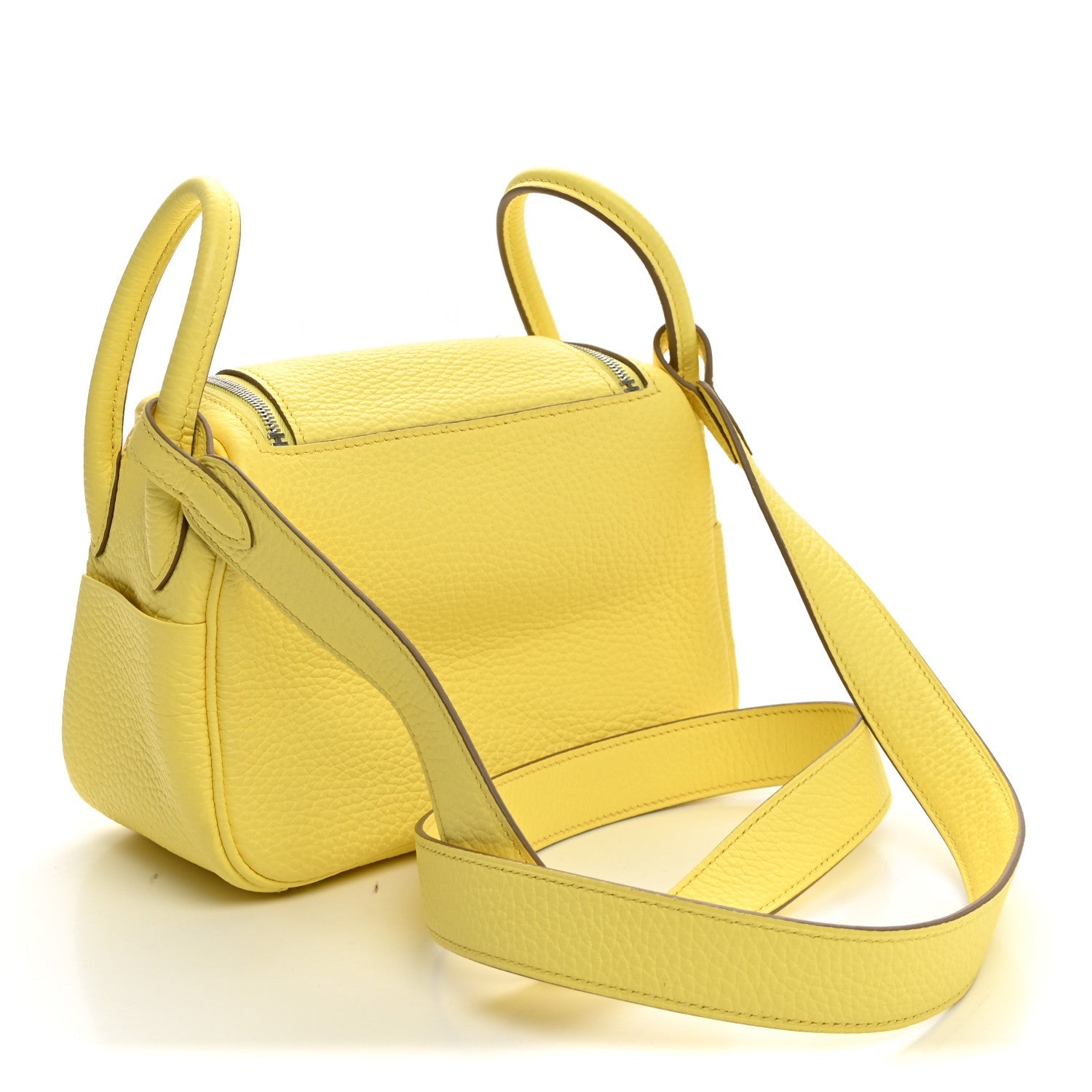 Taurillon Clemence Mini Lindy 20 Limoncello