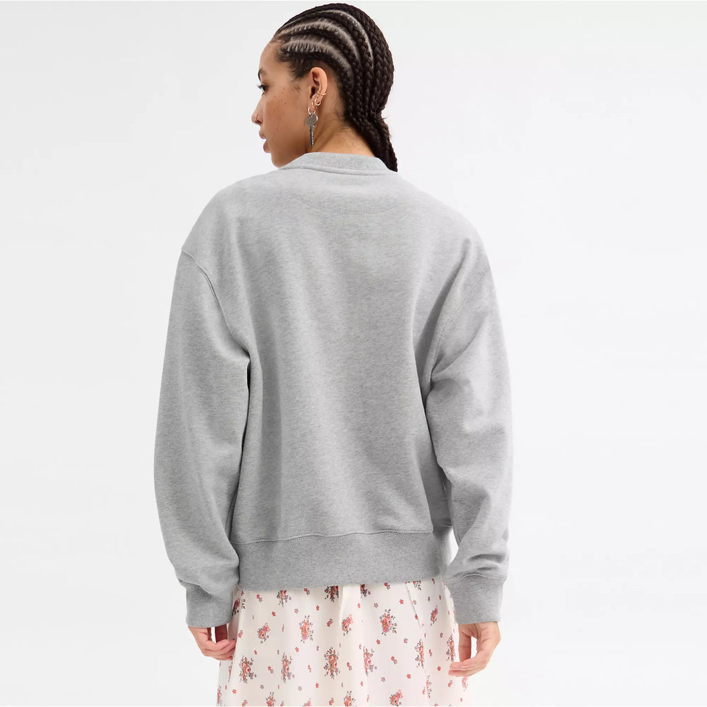 Coach Outlet Sporty Signature Boyfriend Crewneck Sweatshirt