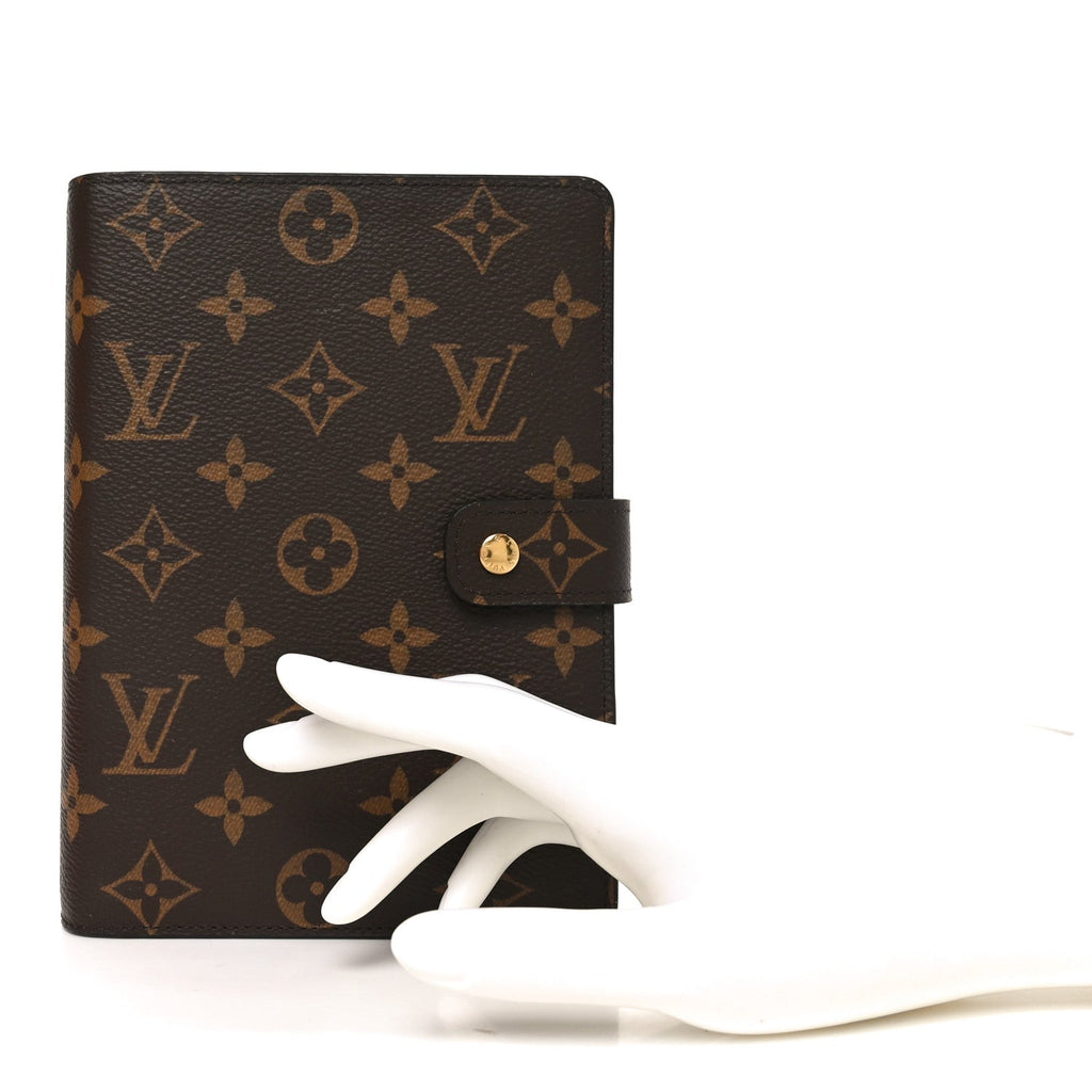 Monogram Medium Ring Agenda Cover