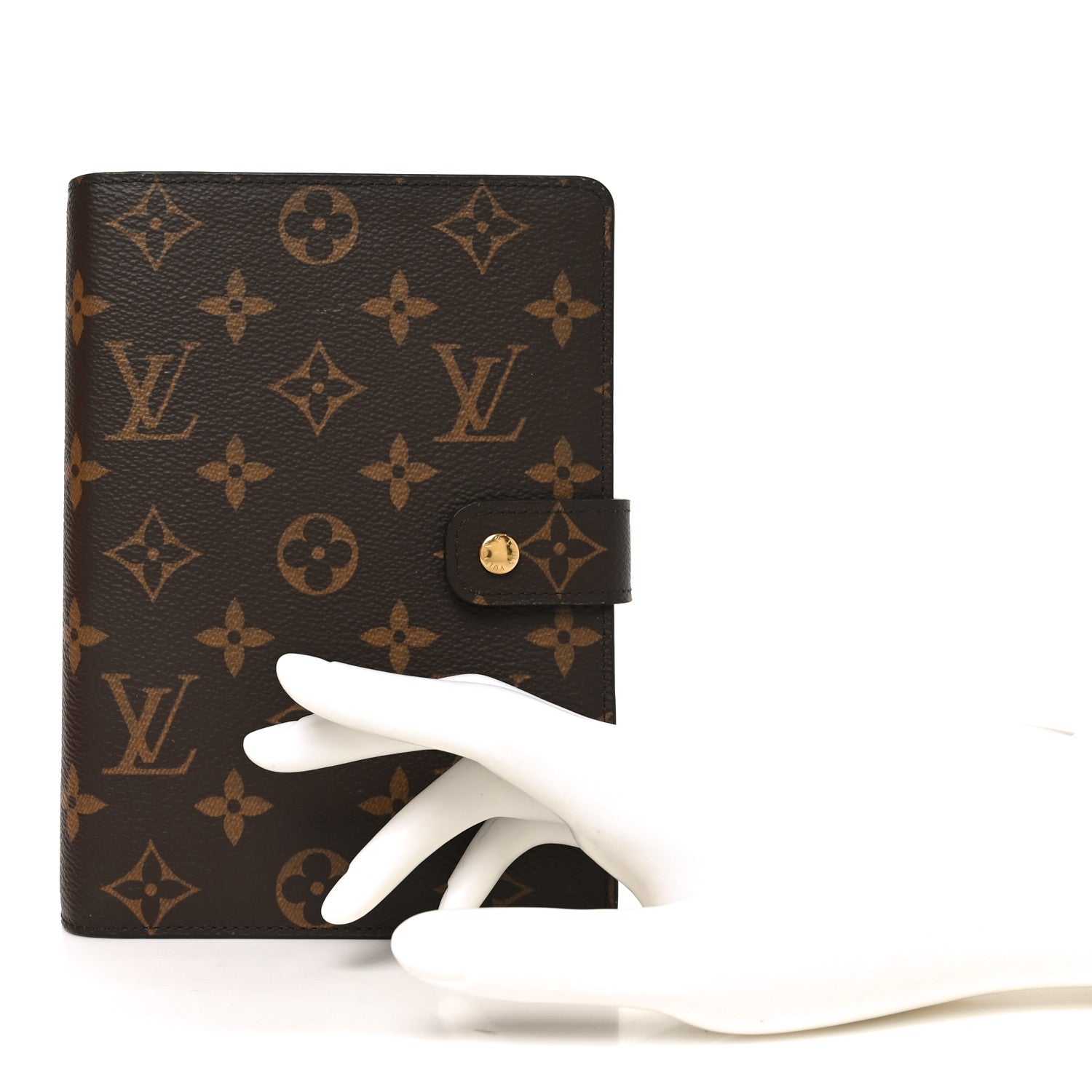 Monogram Medium Ring Agenda Cover