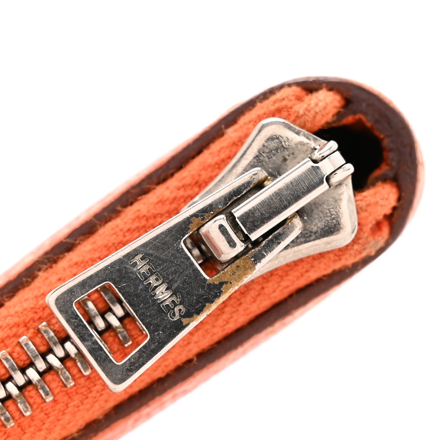 Chevre Mysore Compact Azap Wallet Orange