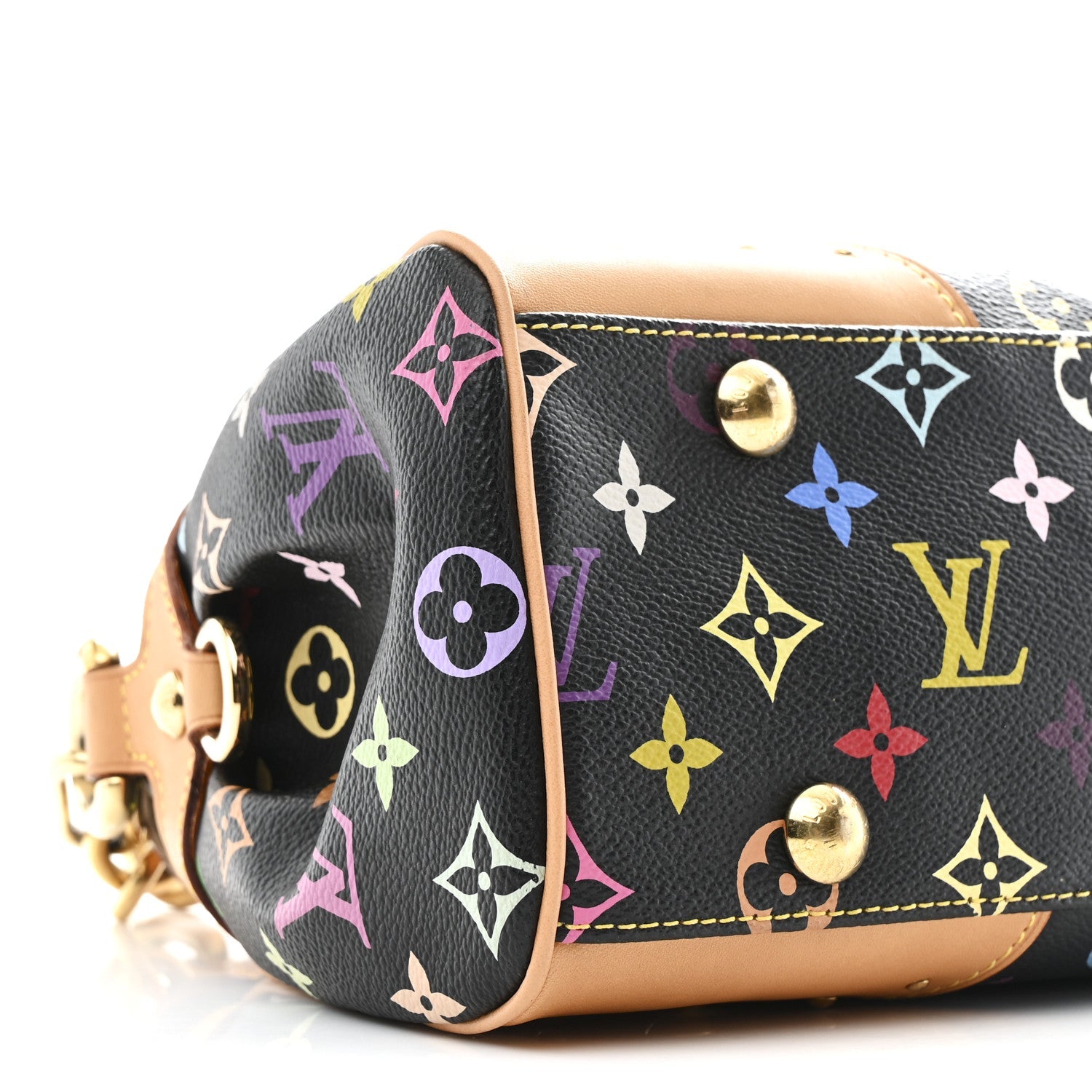 Monogram Multicolor Beverly MM Black