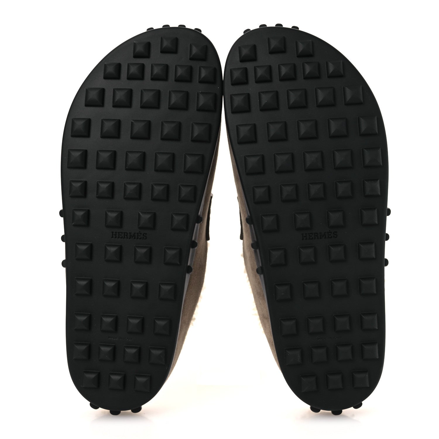 Suede Goatskin Shearling Go Mules 38 Brun Frume Ecru