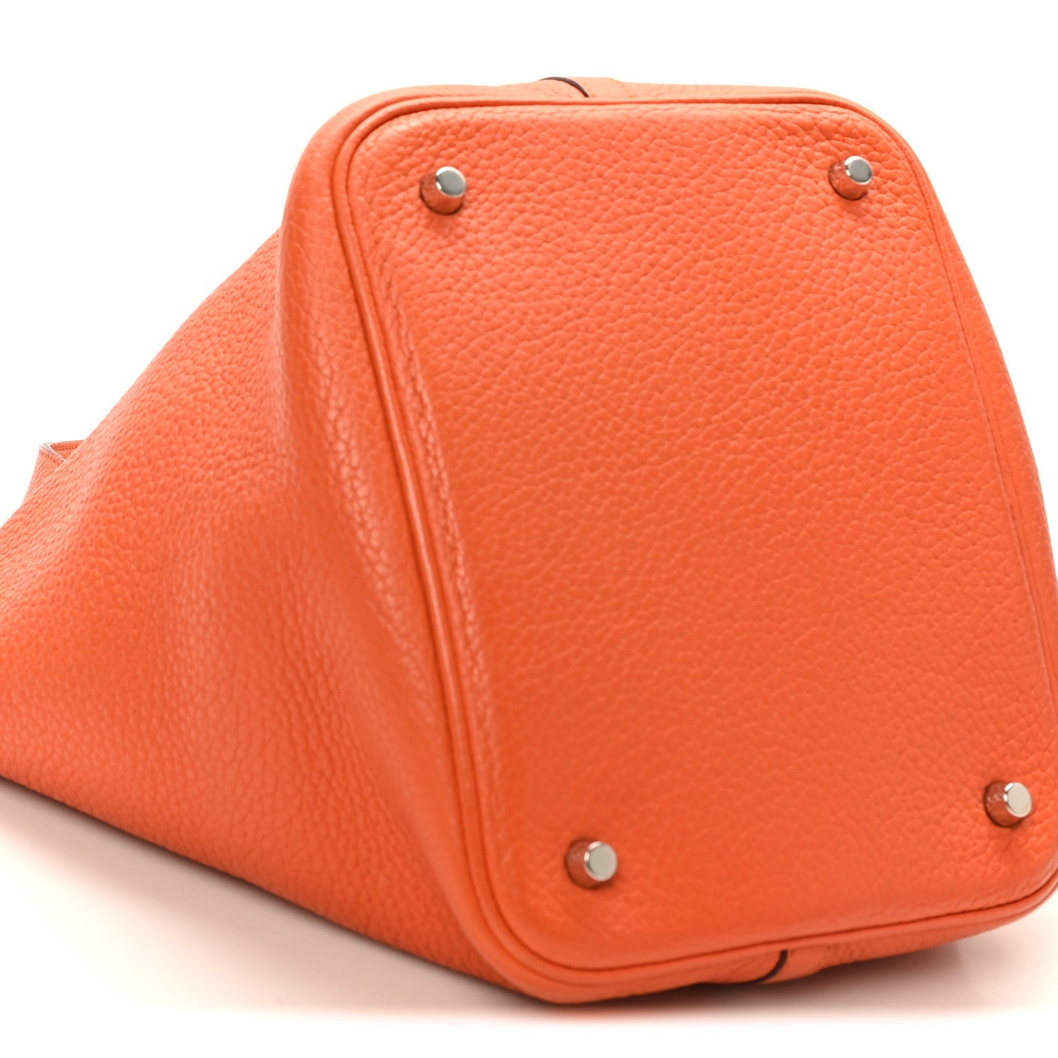 Taurillon Clemence Picotin Lock 22 MM Orange