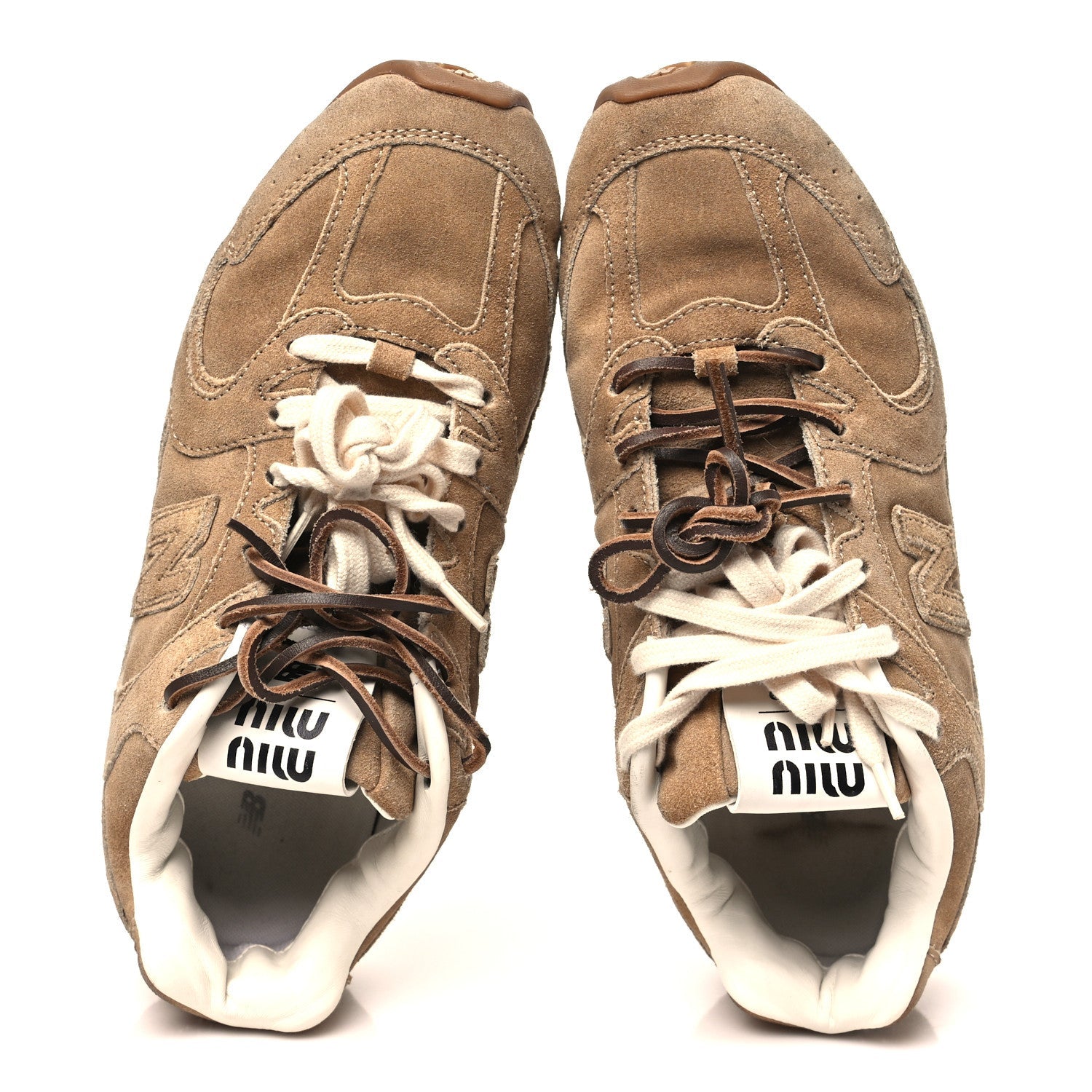 X NEW BALANCE Suede 530 SL Sneakers 38.5 Ecru