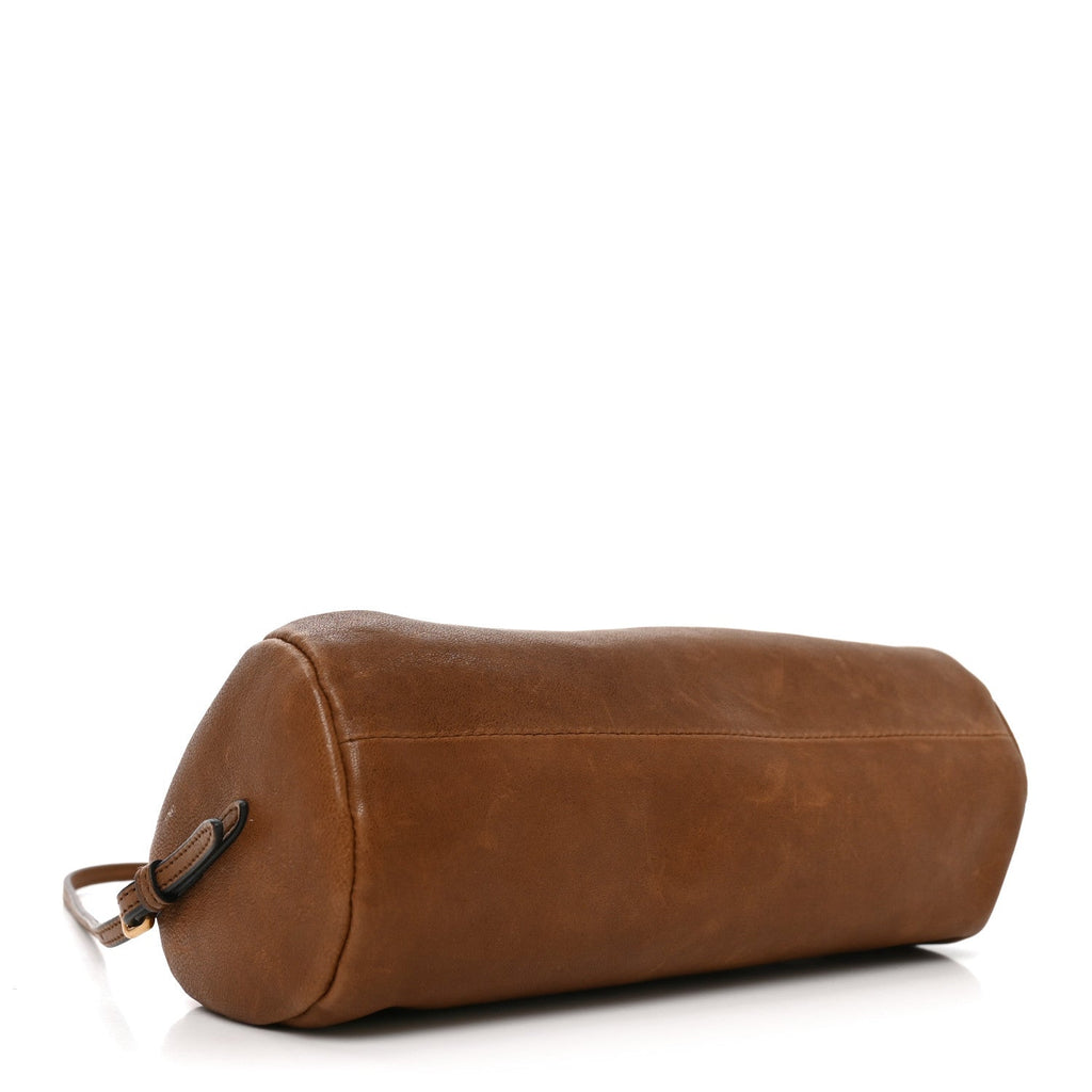 Nappa Aviator Mini Pouch Rovere