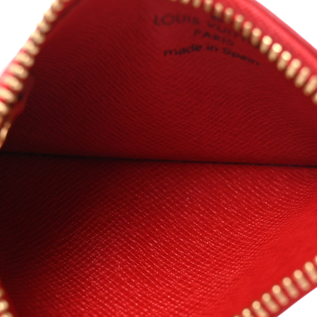 Epi Key Pouch Castillan Red
