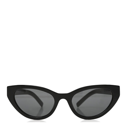 Acetate Cat Eye Sunglasses SMU A04 Black