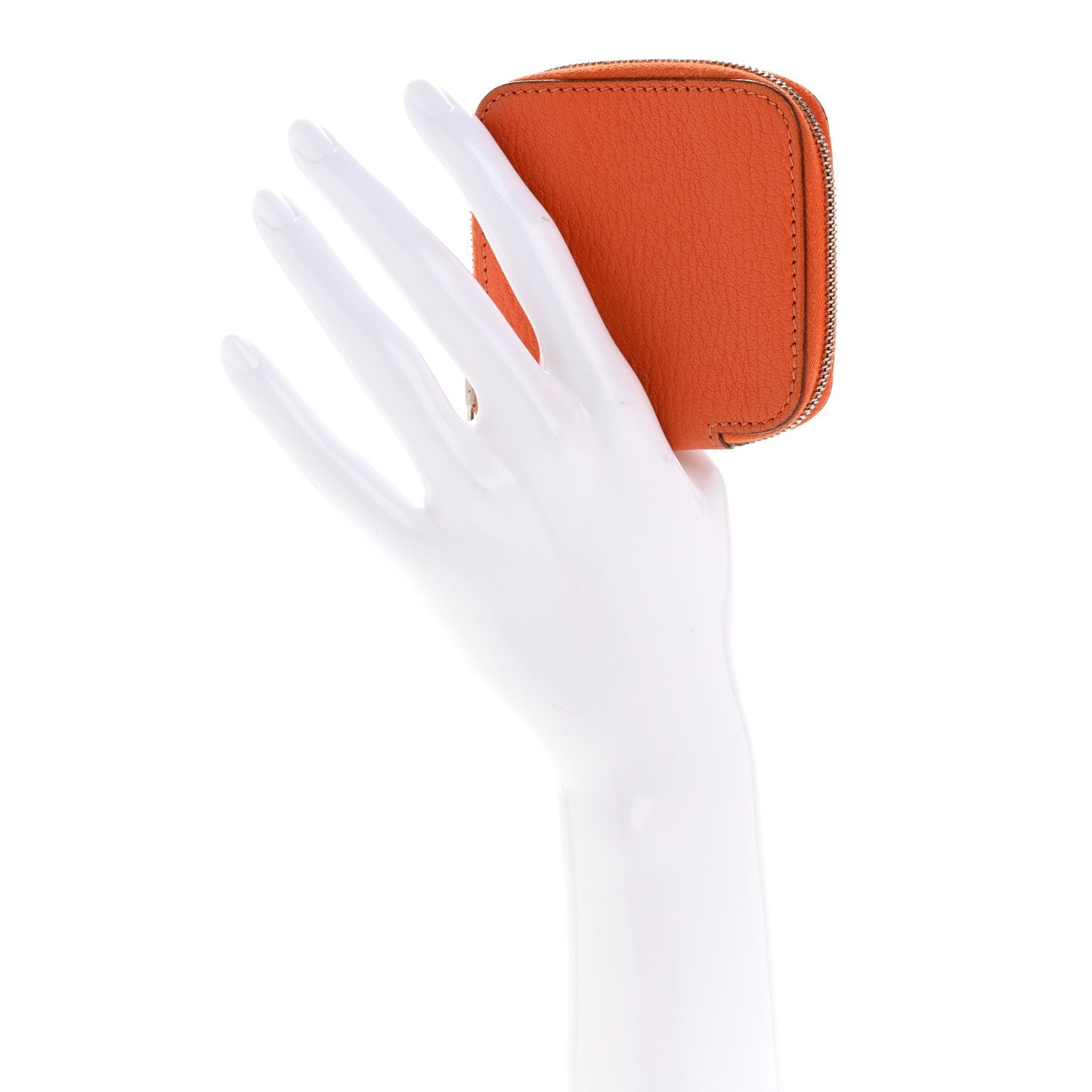 Chevre Mysore Compact Azap Wallet Orange
