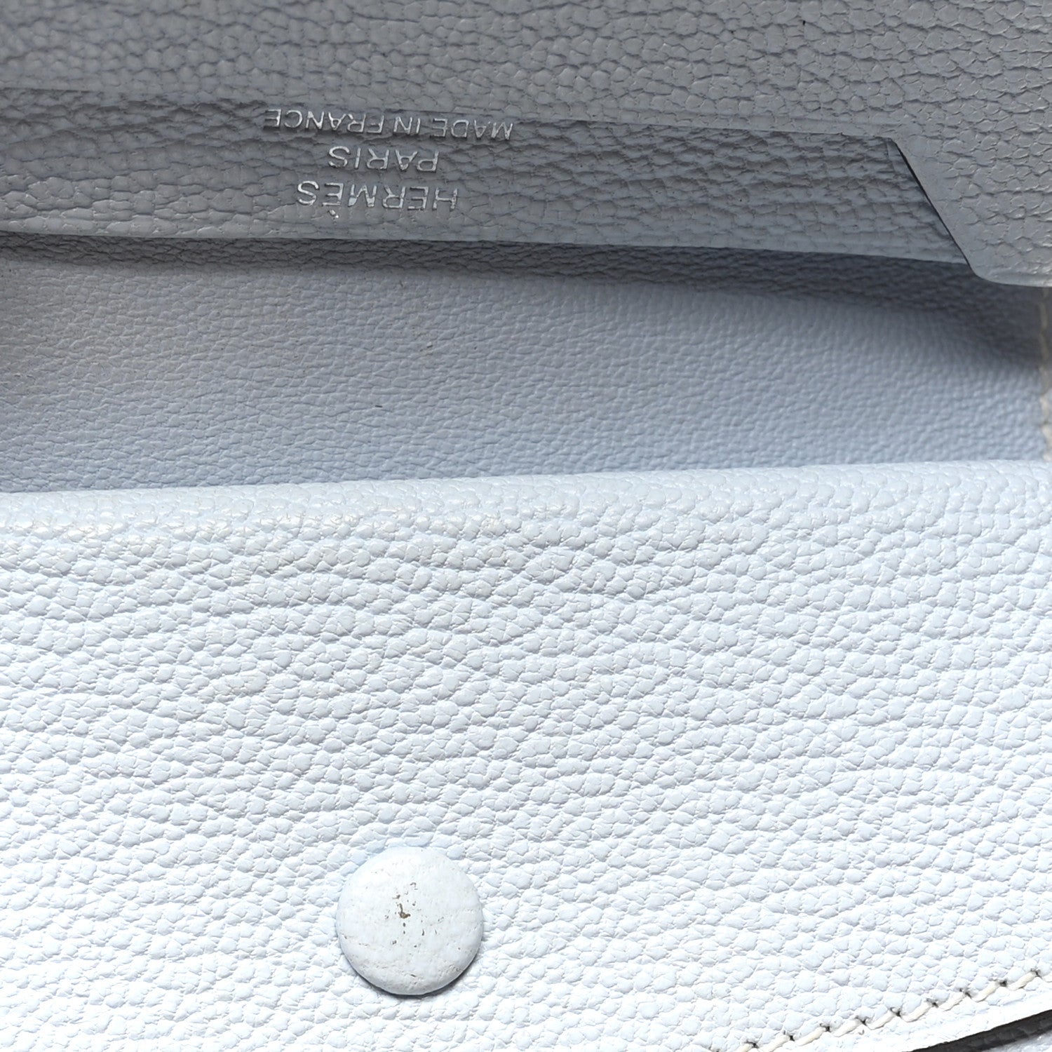 Chevre Mysore Mini Bearn Wallet Bleu Brume