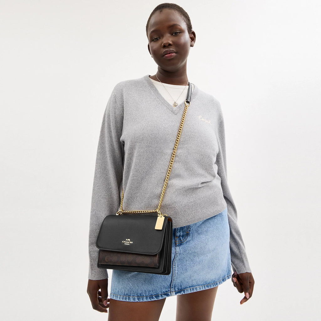 Coach Outlet Klare Crossbody Bag In Signature Canvas