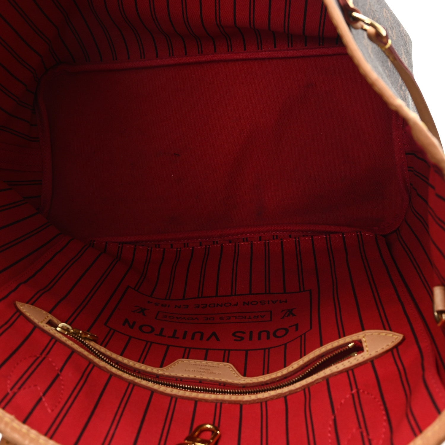 Monogram Neo Neverfull MM Cherry