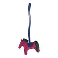 Milo Lambskin Grigri Rodeo Horse Bag Charm PM Rose Pourpre Bleu Electrique Malachite