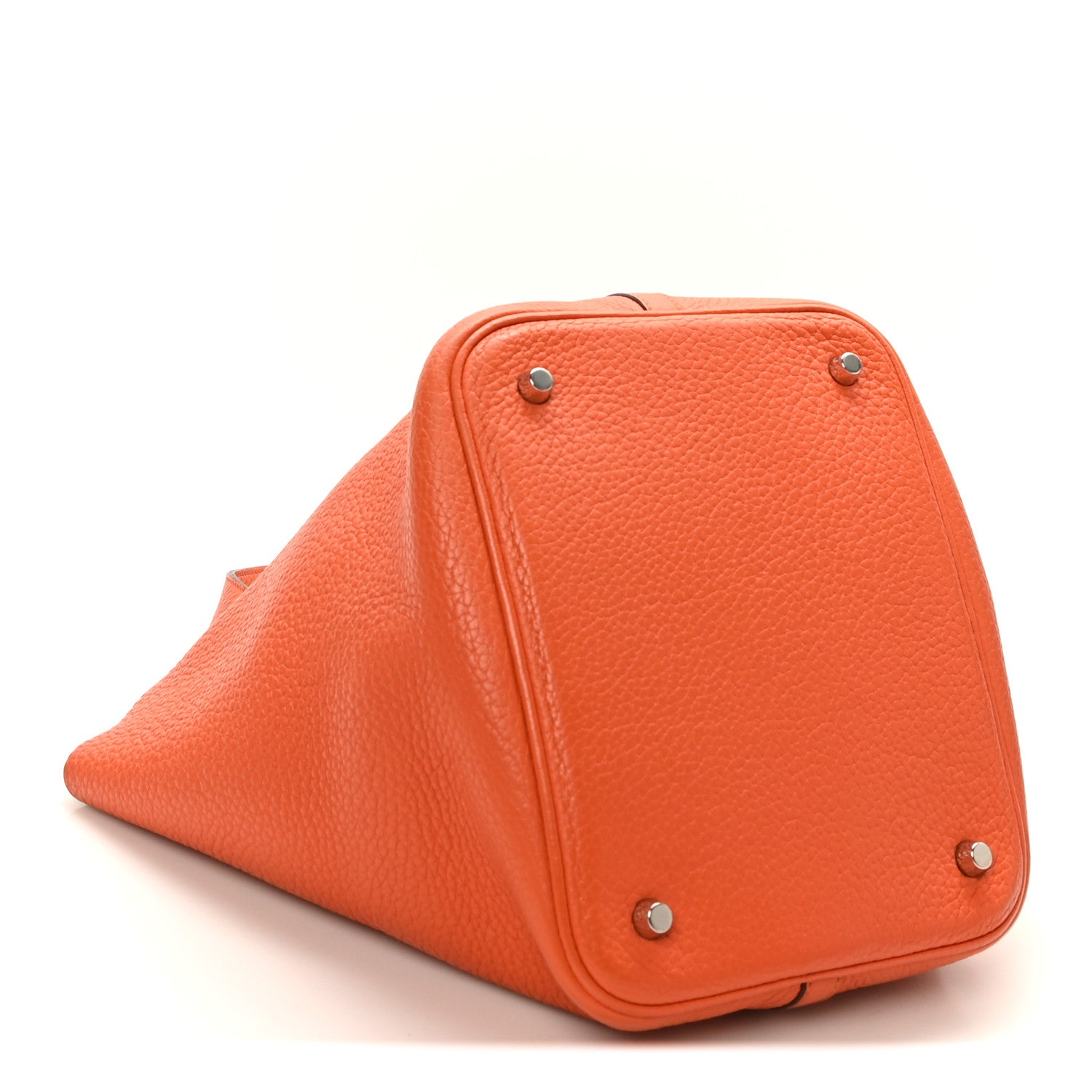 Taurillon Clemence Picotin Lock 22 MM Orange