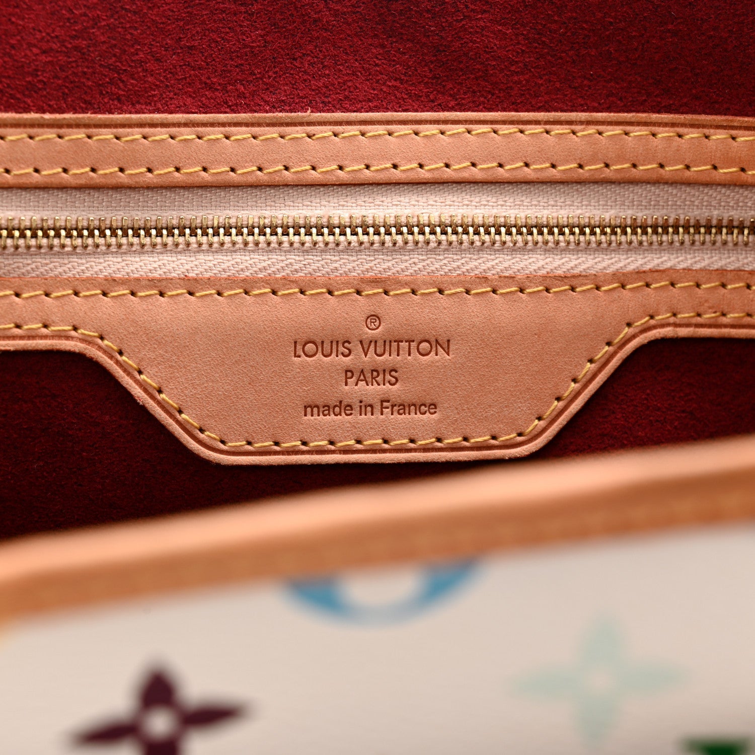 Monogram Multicolor Annie GM White