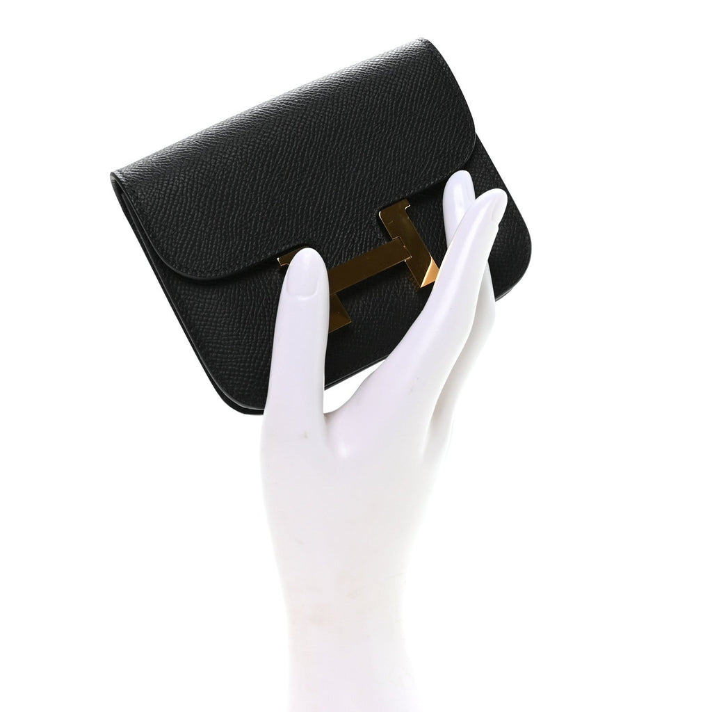 Epsom Constance Slim Wallet Black