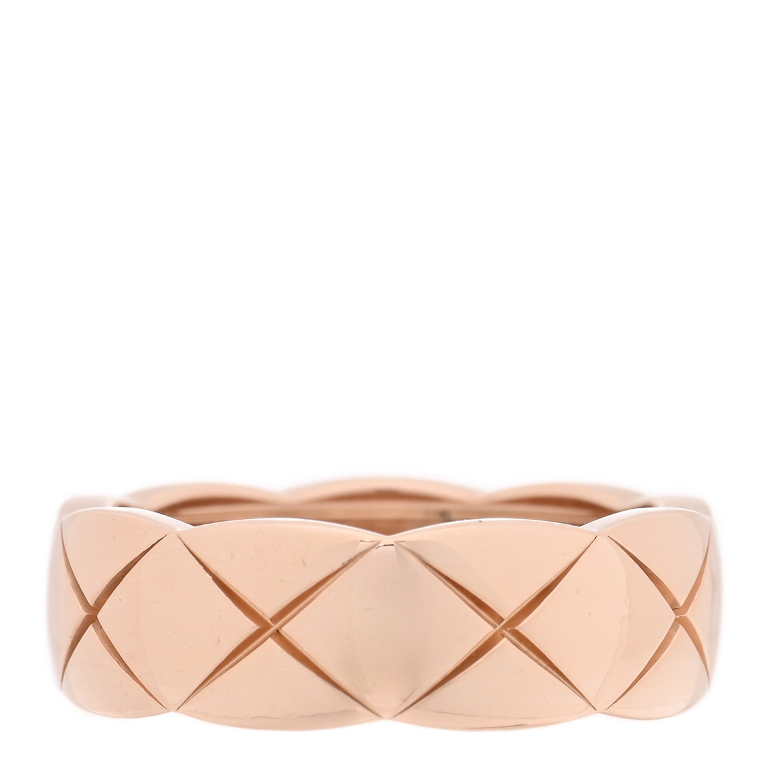18K Beige Gold Small Coco Crush Ring 54 7
