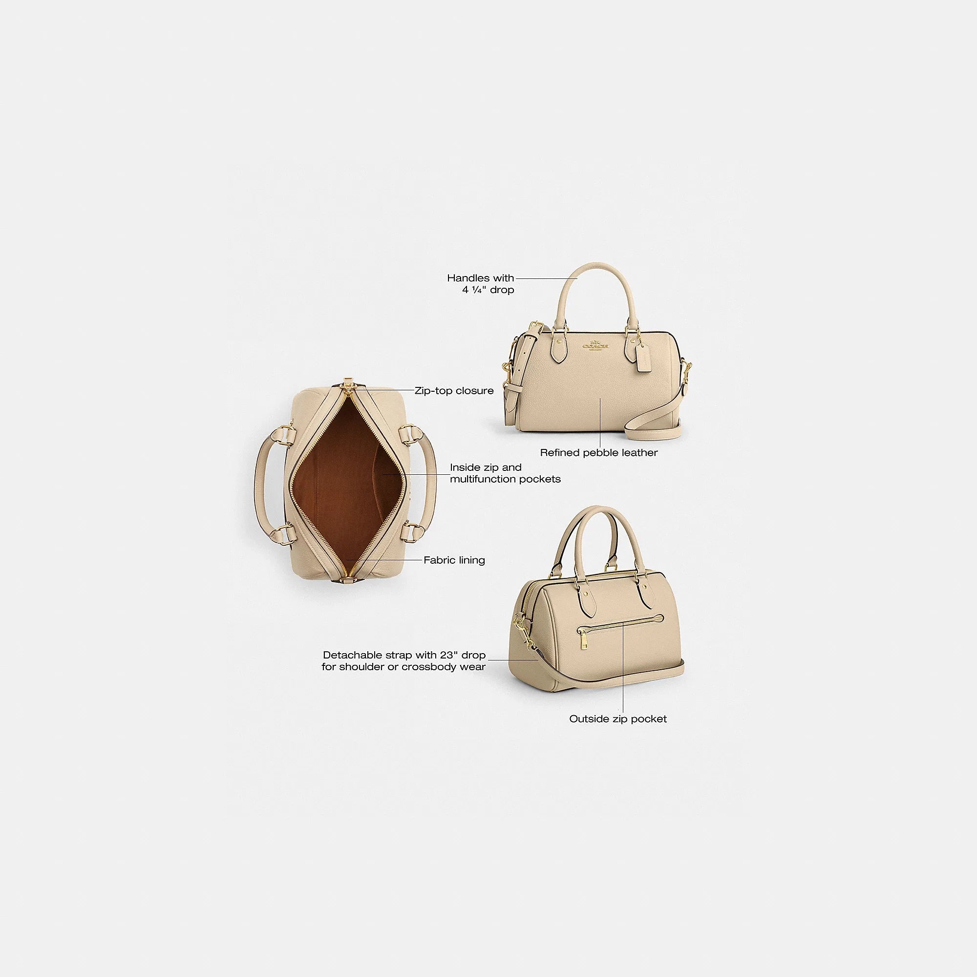 Coach Outlet Rowan Satchel Bag