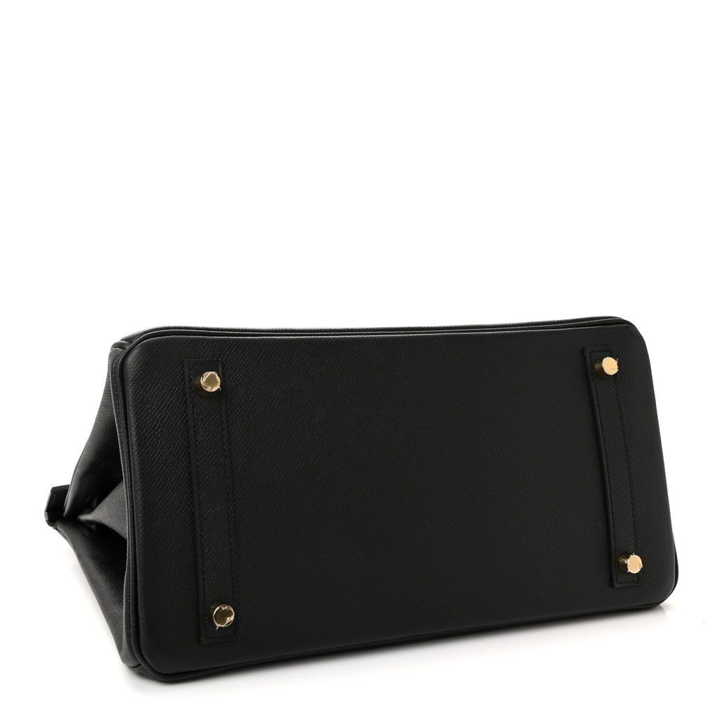 Epsom Birkin 30 Black