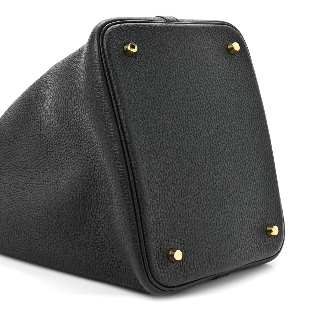 Taurillon Clemence Picotin Lock 22 MM Black