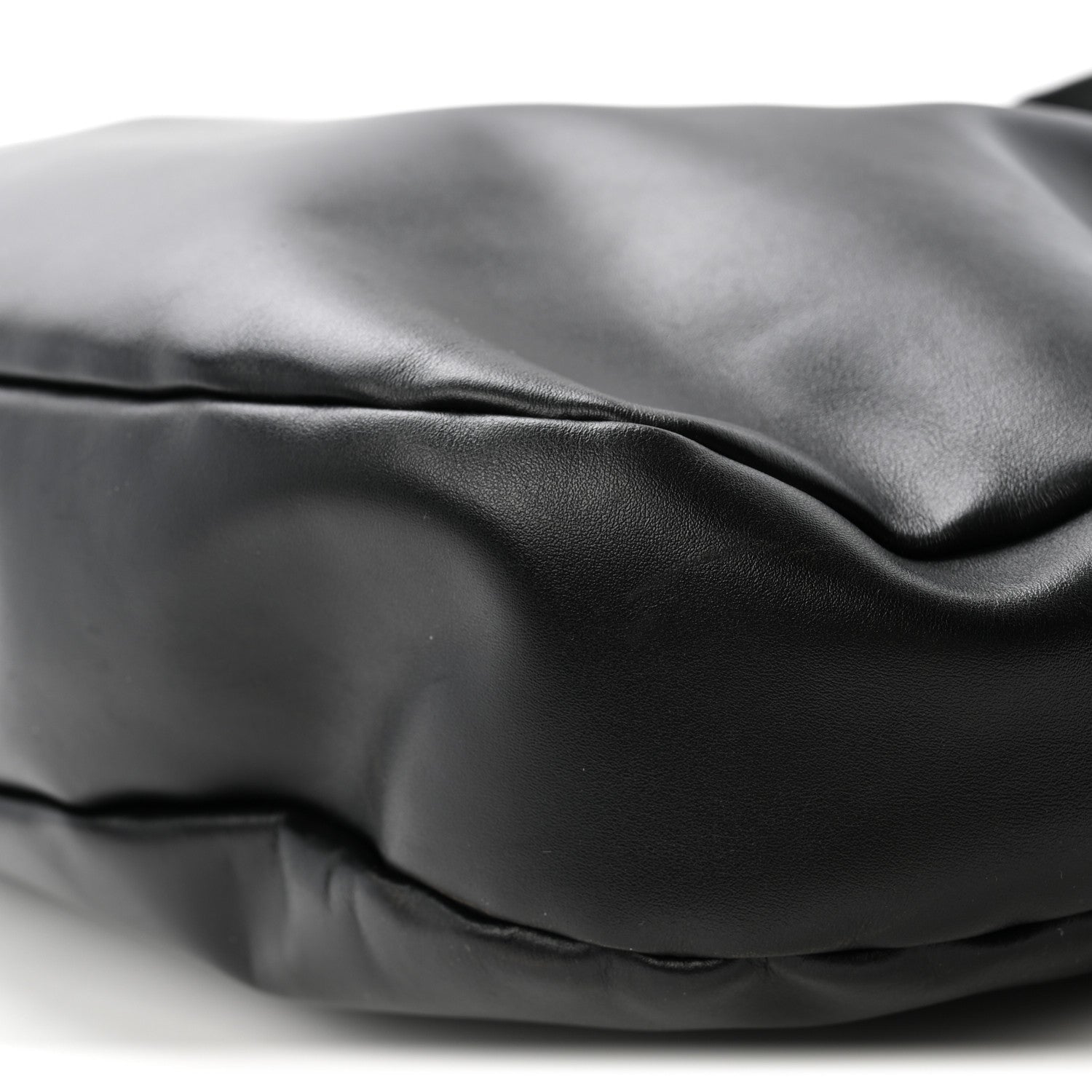 Soft Calf Softy Hobo Bag Black