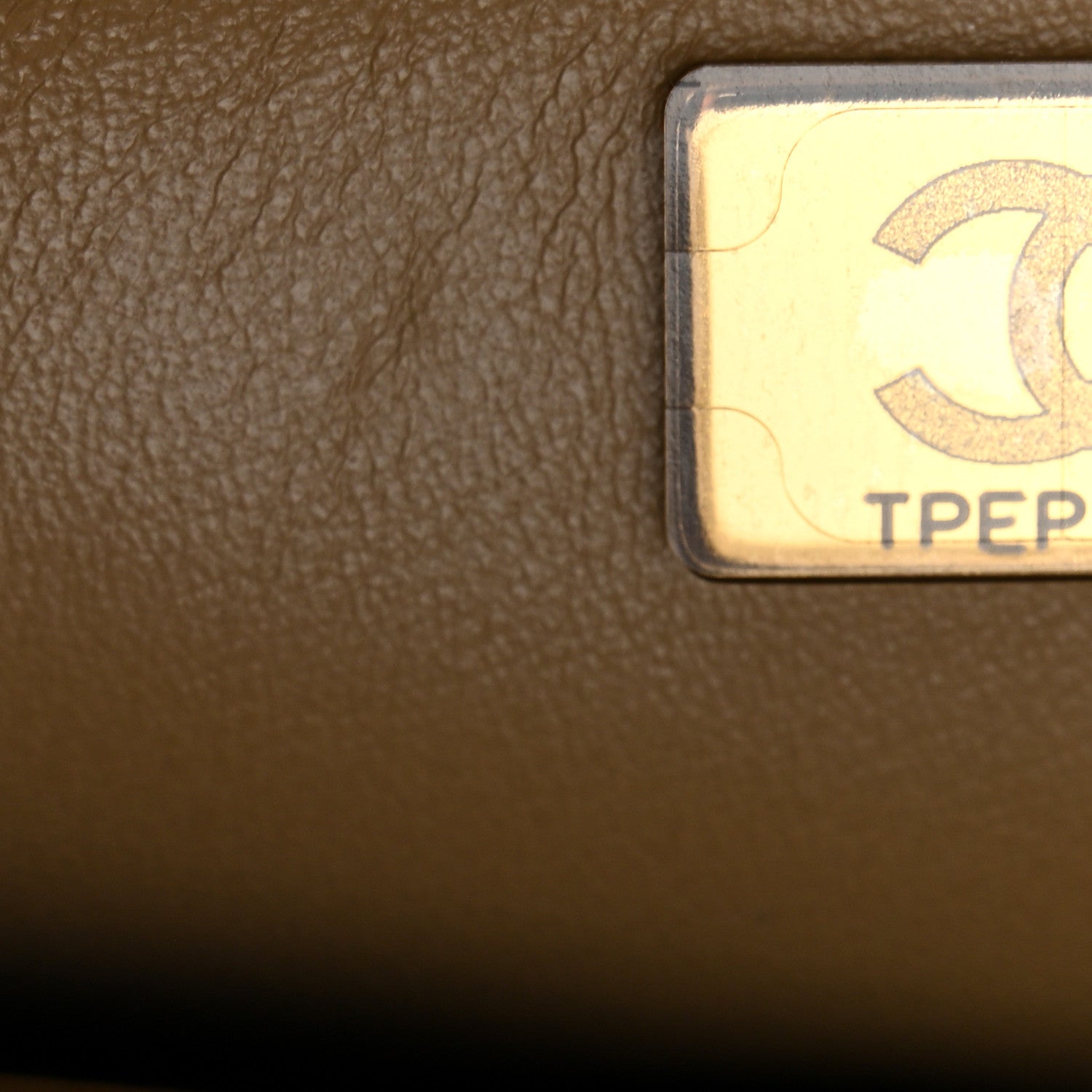 Suede Calfskin Souplissimo Maxi Flap Dark Beige