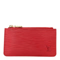 Epi Key Pouch Castillan Red
