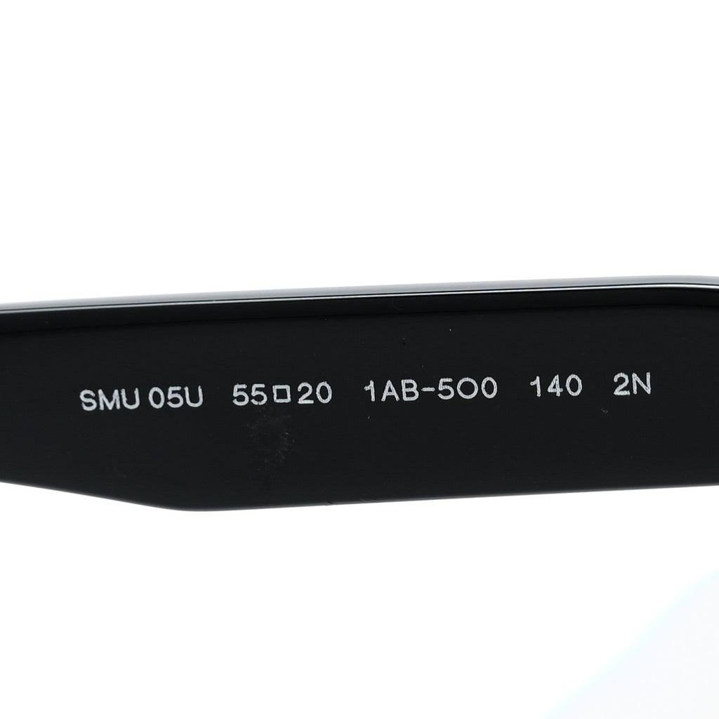 Acetate Cat Eye Sunglasses SMU 05U Black