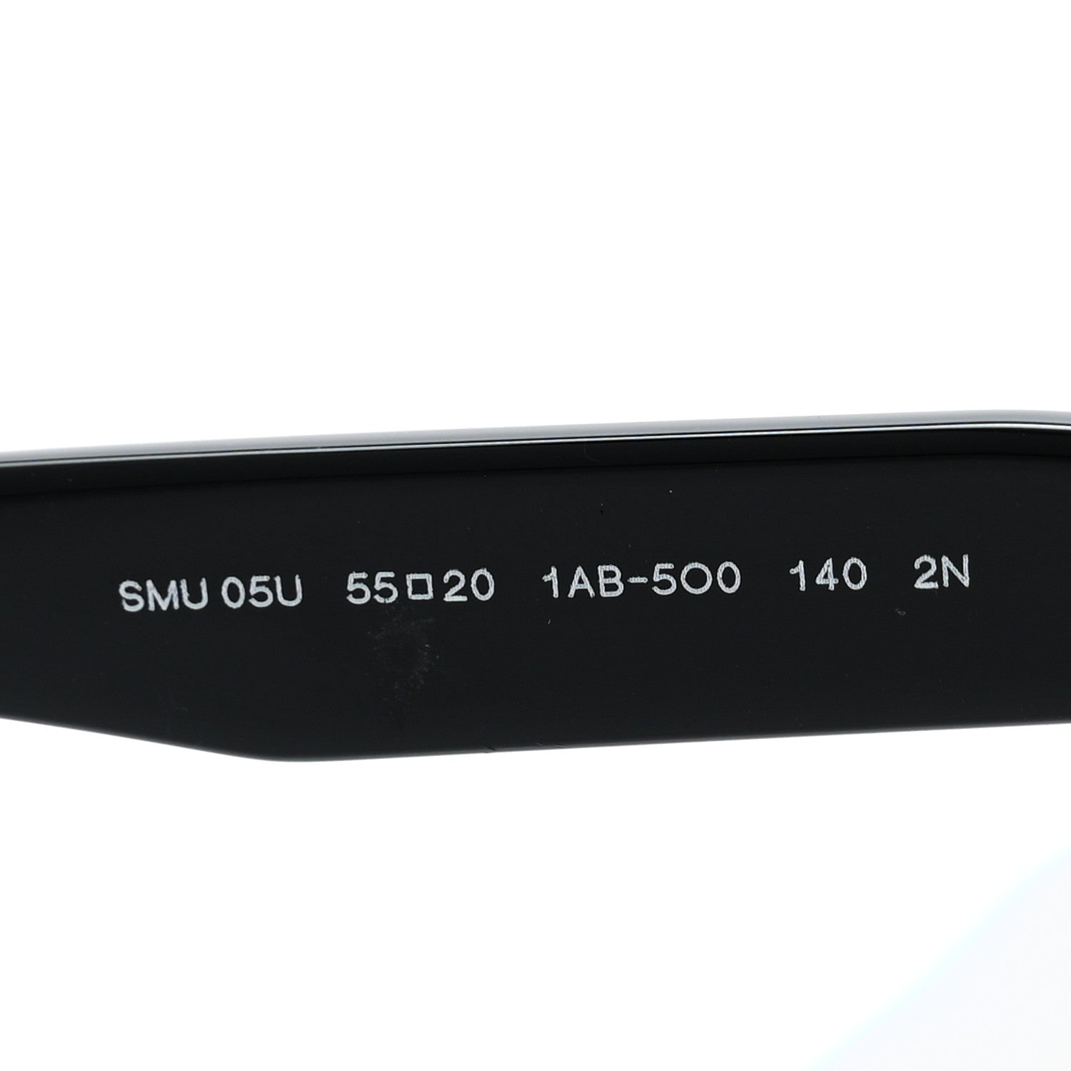 Acetate Cat Eye Sunglasses SMU 05U Black