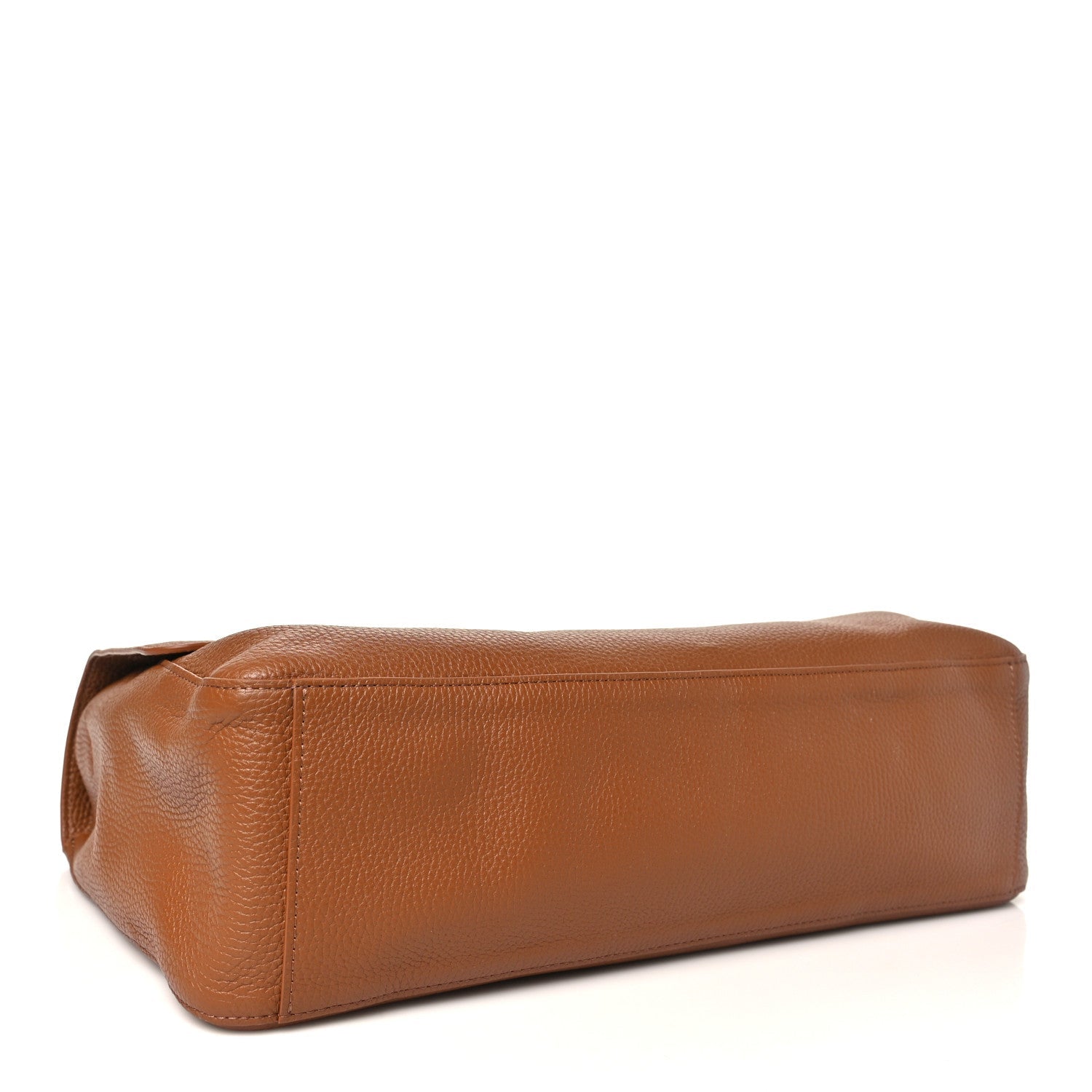 Grained Calfskin Souplissimo Maxi Flap Camel