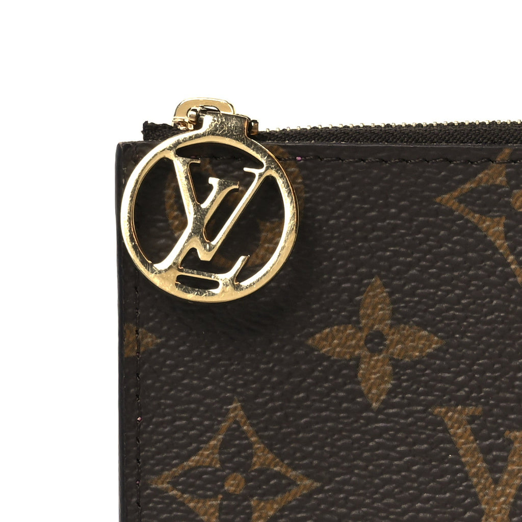 Monogram Lisa Wallet Rose Lollipop