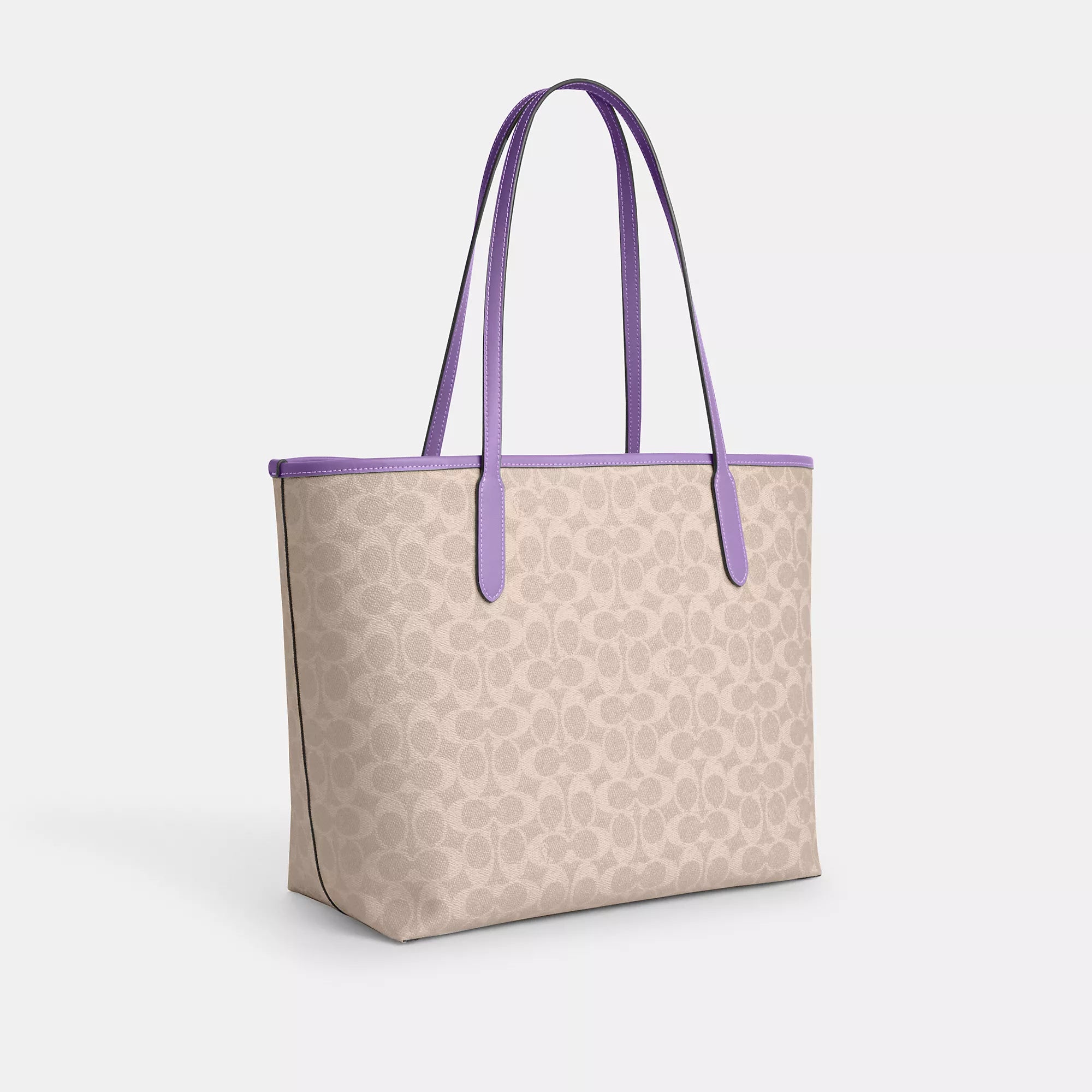 Coach Outlet City Tote Bag In Signature Canvas