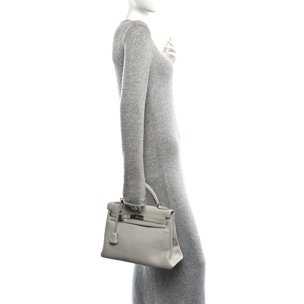 Taurillon Clemence Kelly Retourne 32 Gris Perle