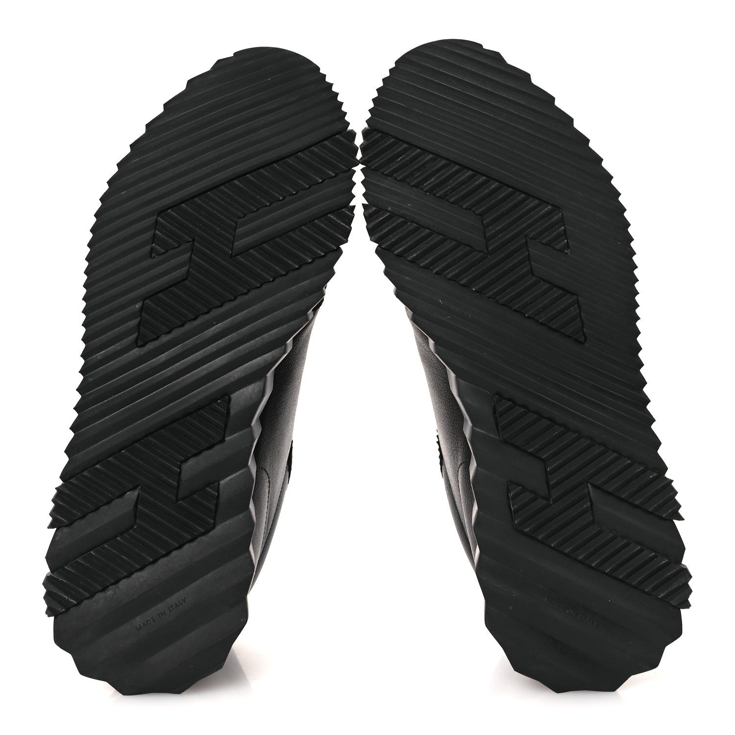 Goatskin Suede Goatskin Mens Bouncing Sneakers 43.5 Black