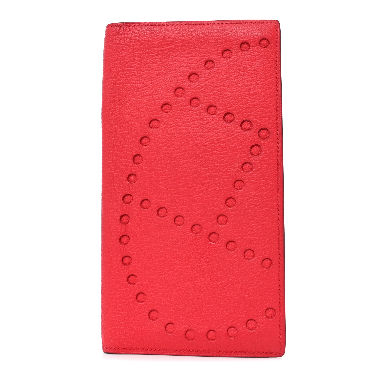 Chevre Mysore Evelyne Long Wallet Bougainvillea
