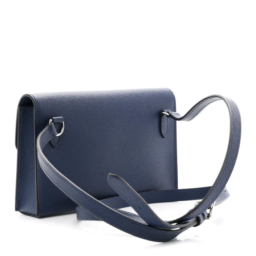 Epsom Hermesnap Wallet Bleu Navy