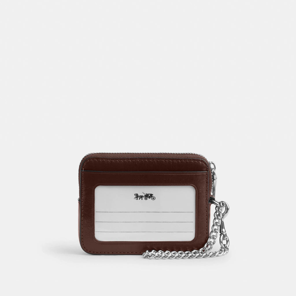 Coach Outlet Zip Card Case With Quilting