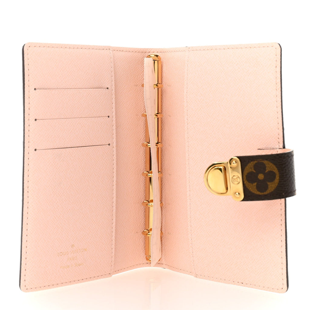 Monogram Koala Small Ring Agenda Cover Rose