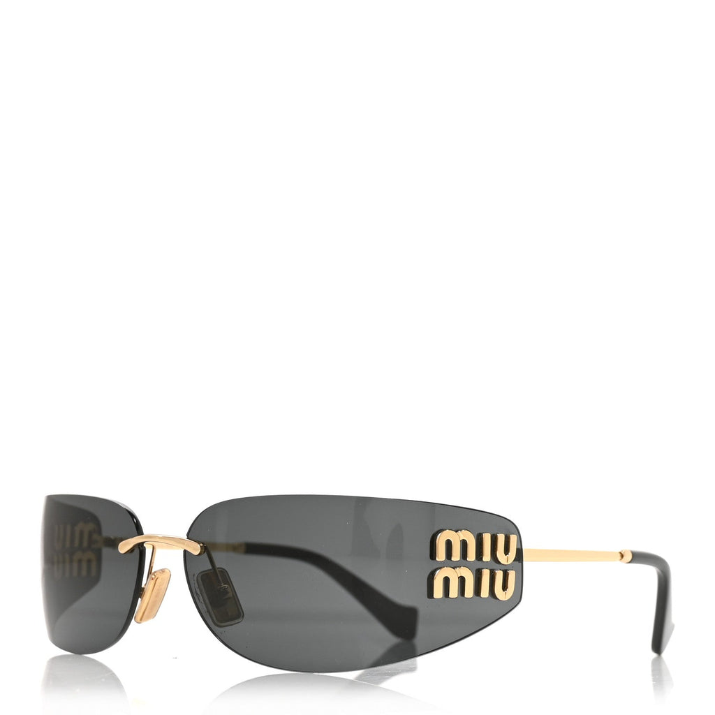 Metal Aube Sunglasses SMUA51 Gold Black