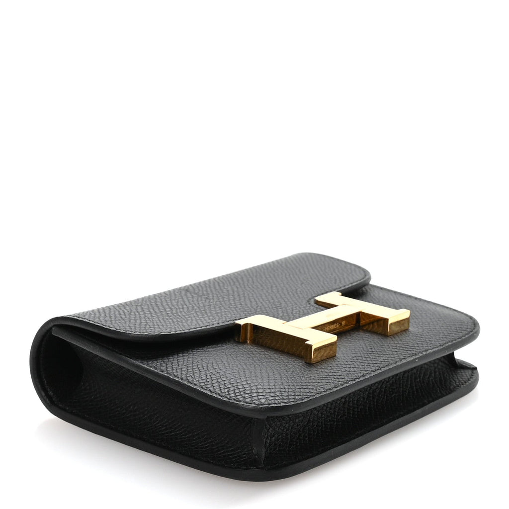 Epsom Constance Slim Wallet Black