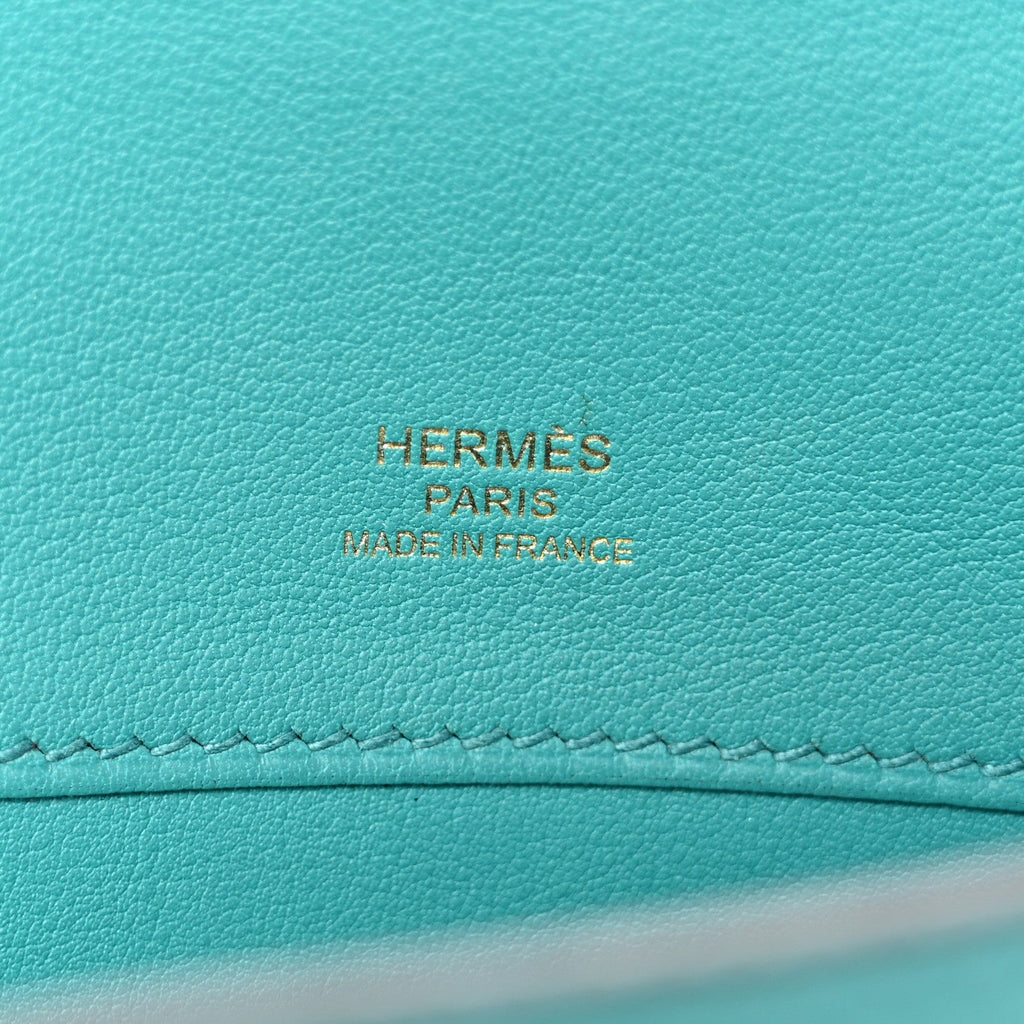 Swift Kelly Cut Clutch Pochette Vert Verone
