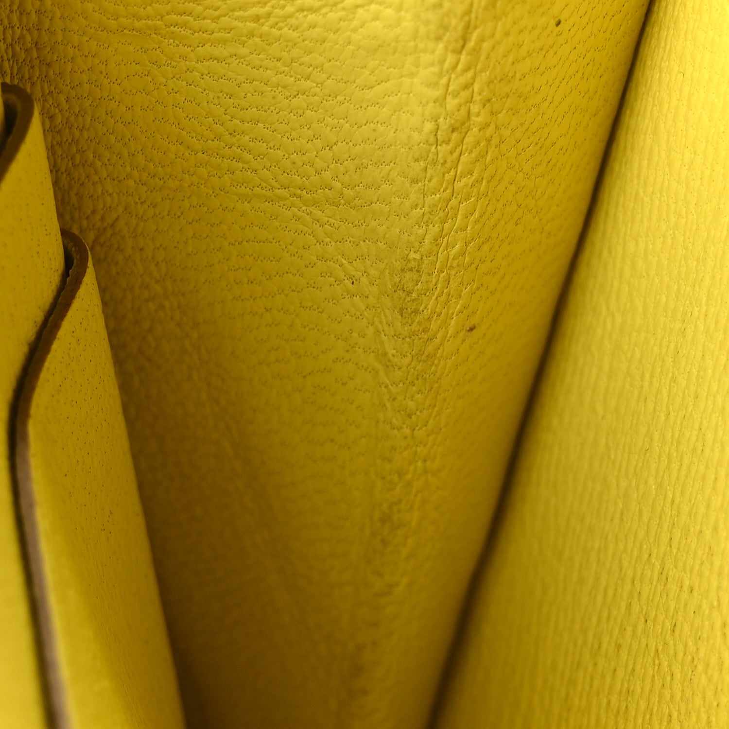 Matte Alligator Kelly Longue Wallet Mimosa
