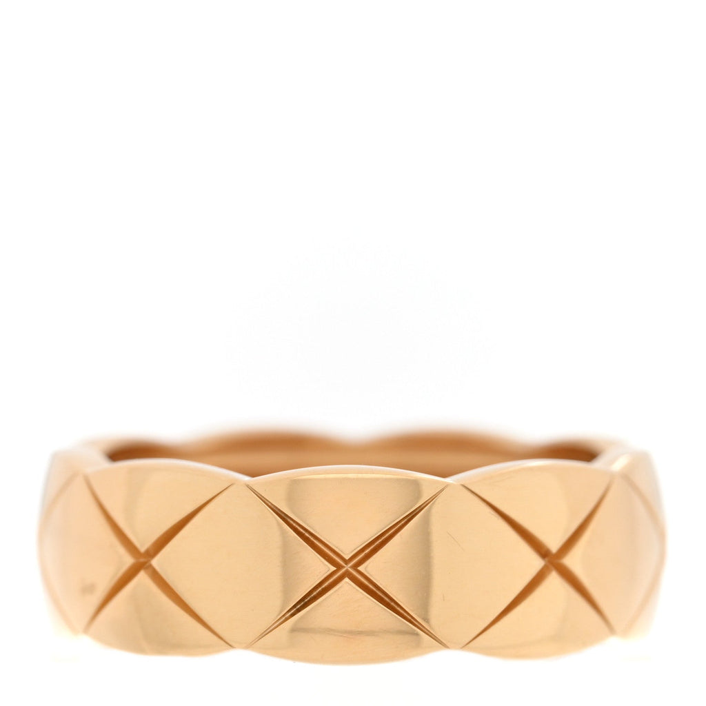 18K Yellow Gold Small Coco Crush Ring 55 7.25