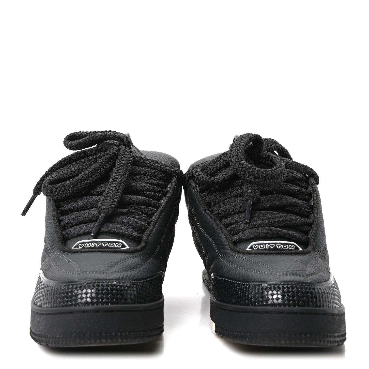 Mens LV Skate Sneakers 7.5 Black