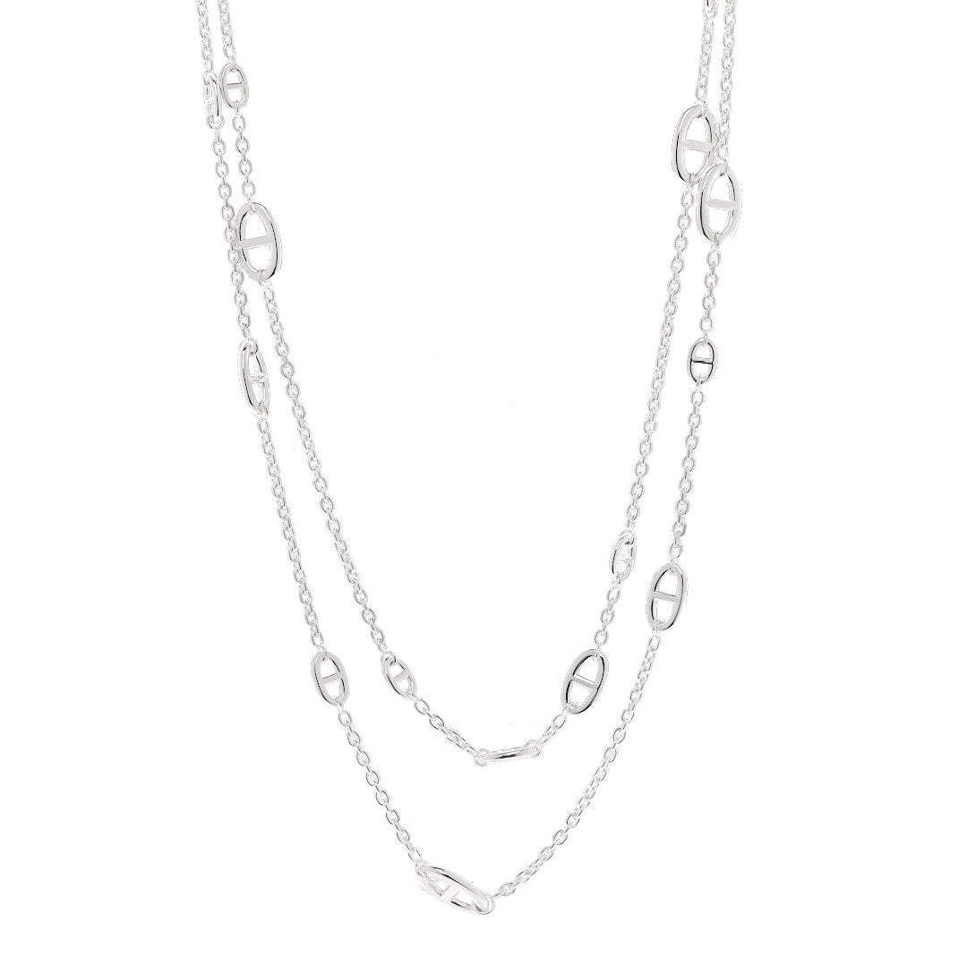 Sterling Silver Farandole Necklace 160