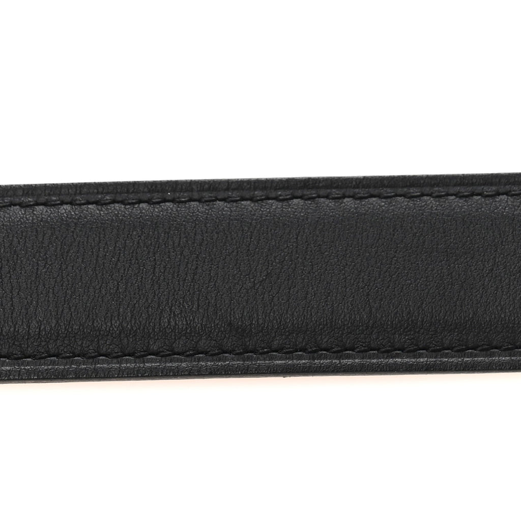 Swift Epsom 24mm Constance H Belt 65 Black Orange