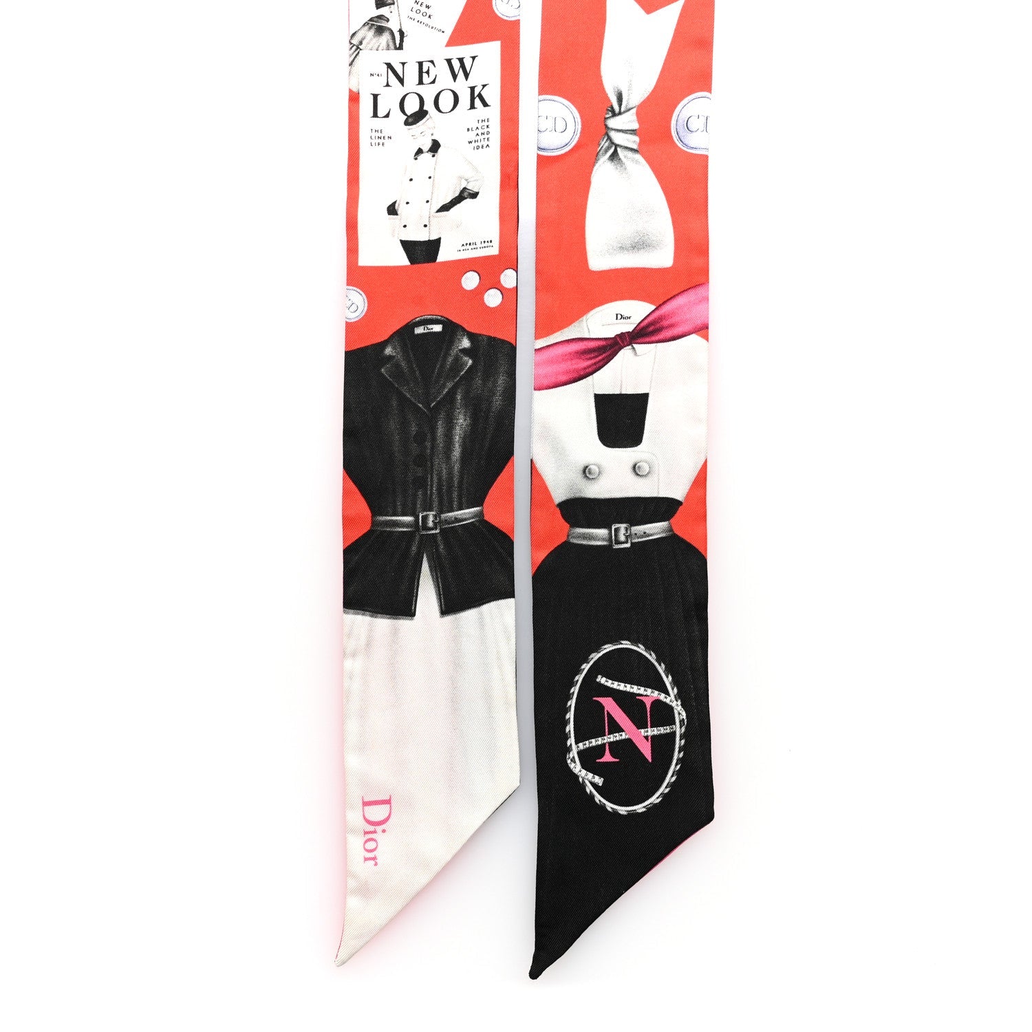 Silk ABCDior N Mitzah Scarf