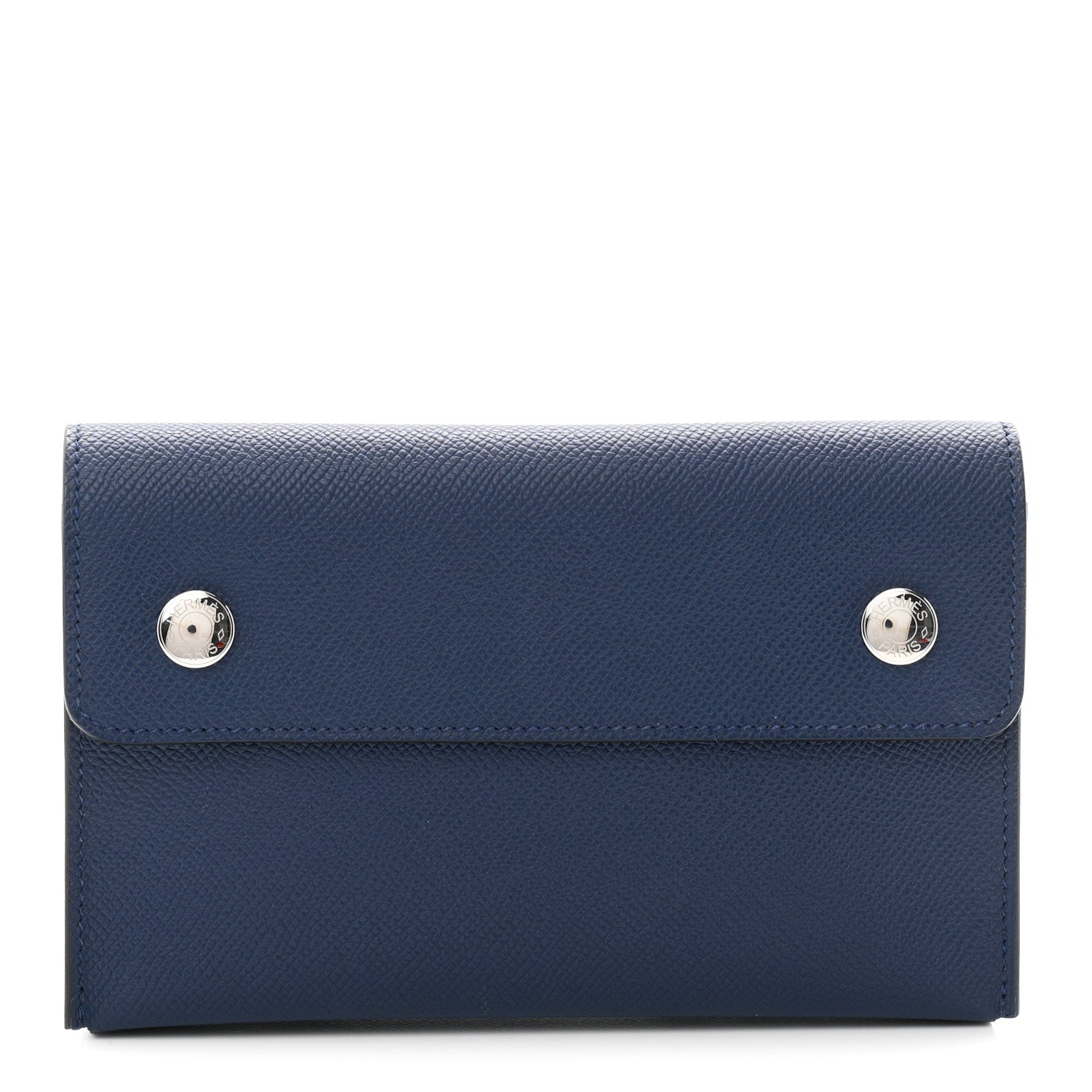 Epsom Hermesnap Wallet Bleu Navy